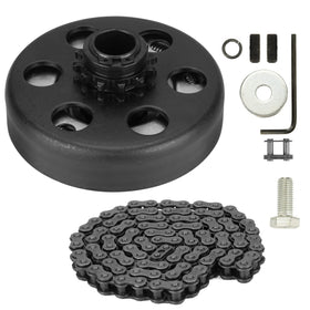 TadaMark front view clutch assembly showing bore and teeth for easy fit verification