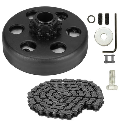 TadaMark front view clutch assembly showing bore and teeth for easy fit verification