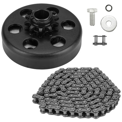 TadaMark clutch front view showing sprocket, quick visual fit benefit