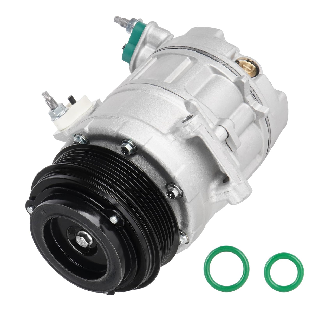 TadaMark compressor front assembly showing complete clutch for quick replacement