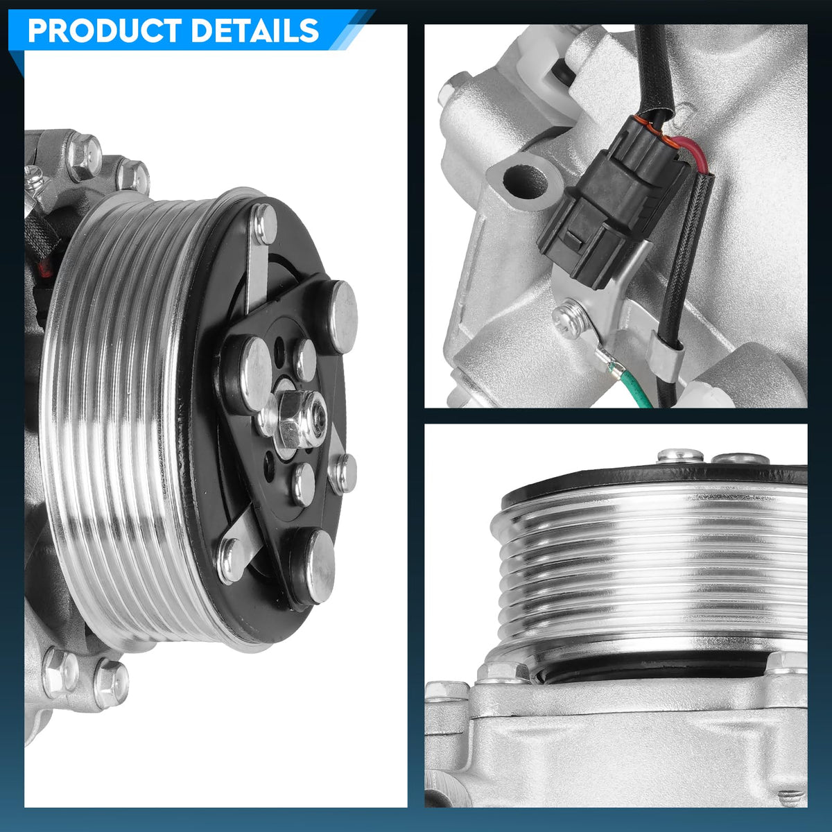 TadaMark three-pin connector detail ensuring correct electrical connection benefit