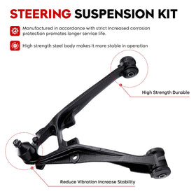TadaMark driver side control arm ready to install and improving steering stability
