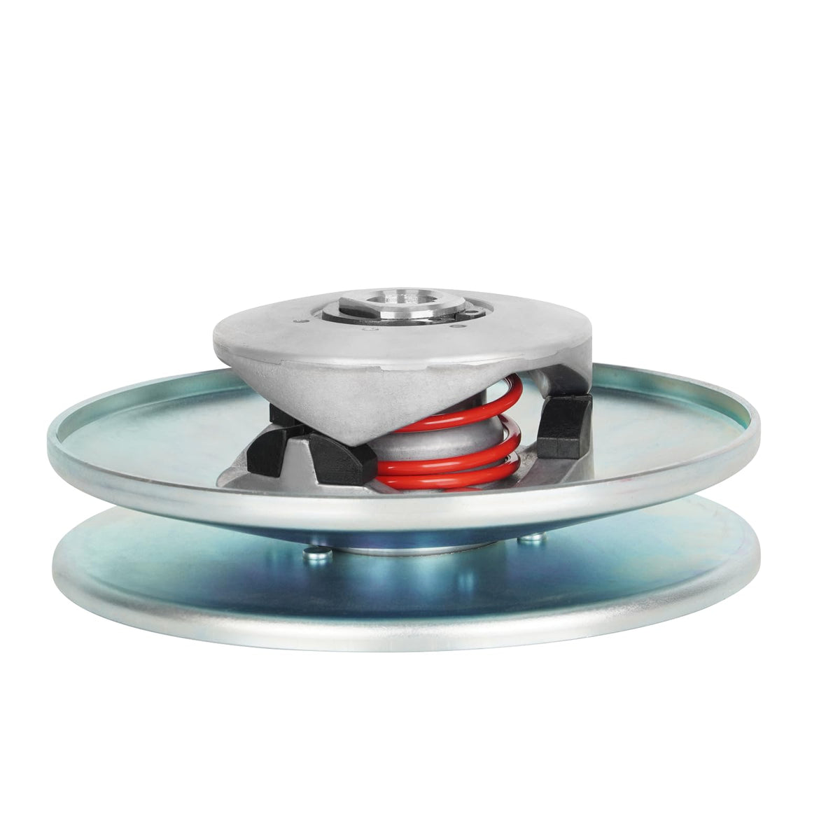TadaMark driven pulley front view showing mounting face and bolt holes for easy fitment