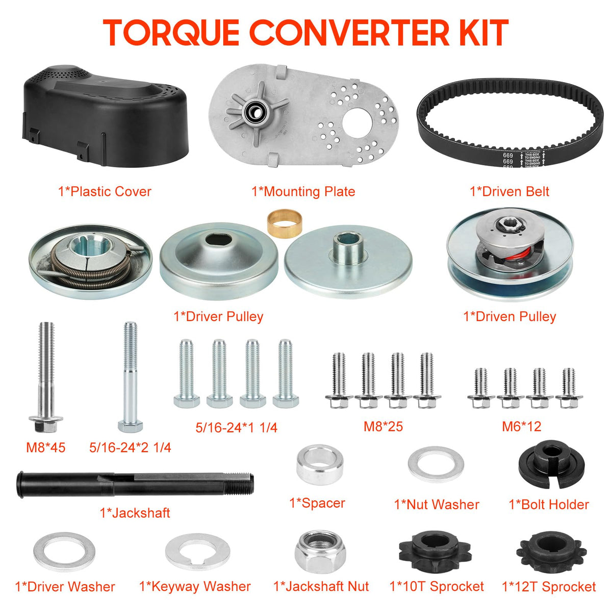 TadaMark driver pulley close-up highlighting durable aluminum and heat dissipation
