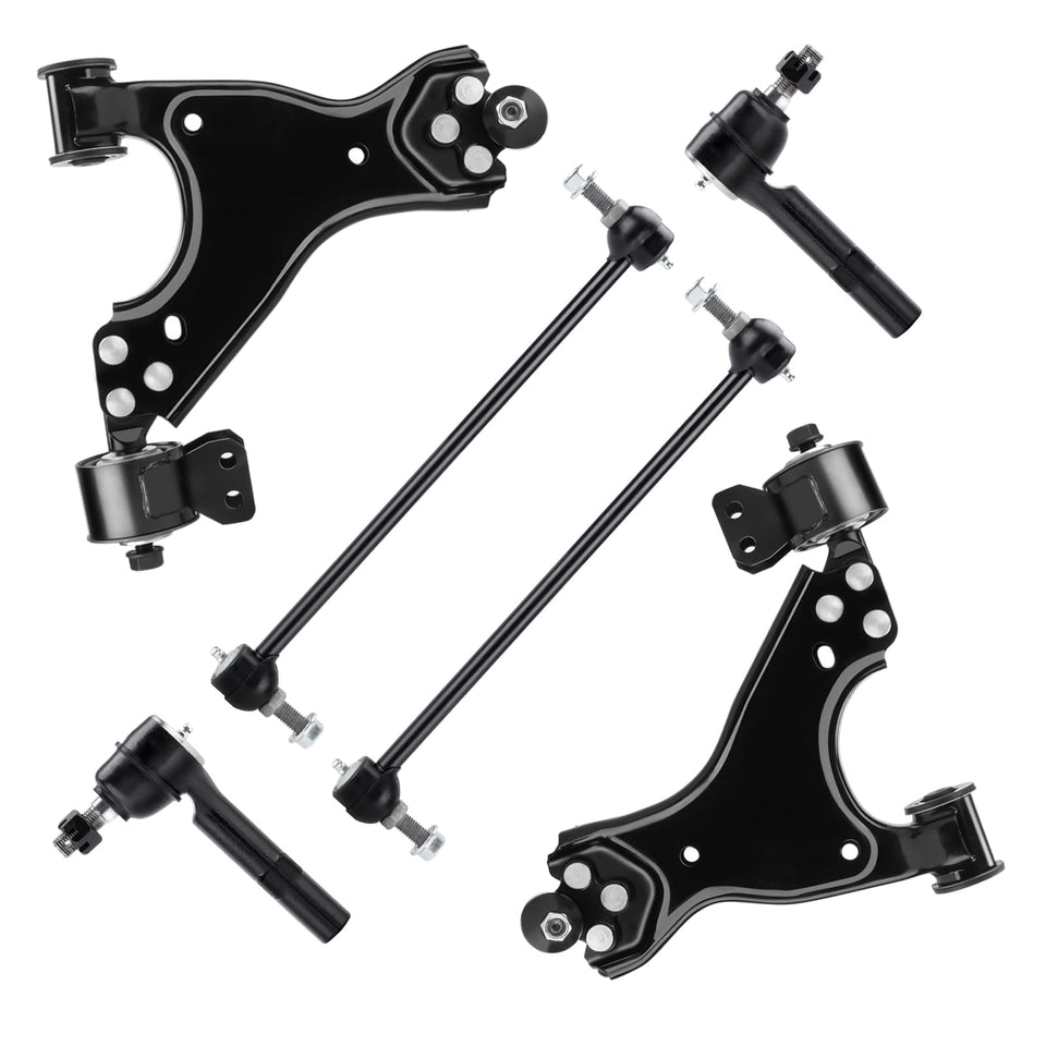 TadaMark front lower control arms packaging front view showing complete kit benefit
