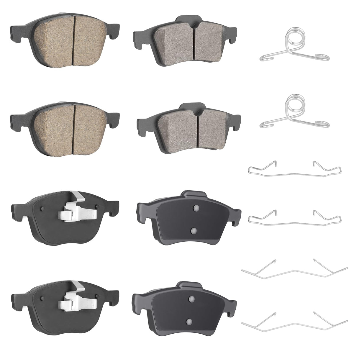 TadaMark front packaging showing kit and benefits for quiet braking