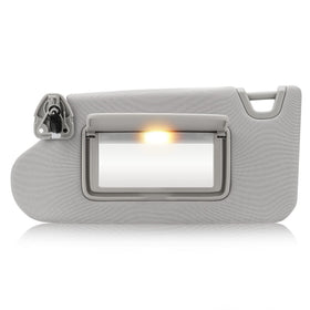TadaMark front view of left driver sun visor showing clean OEM appearance and fit
