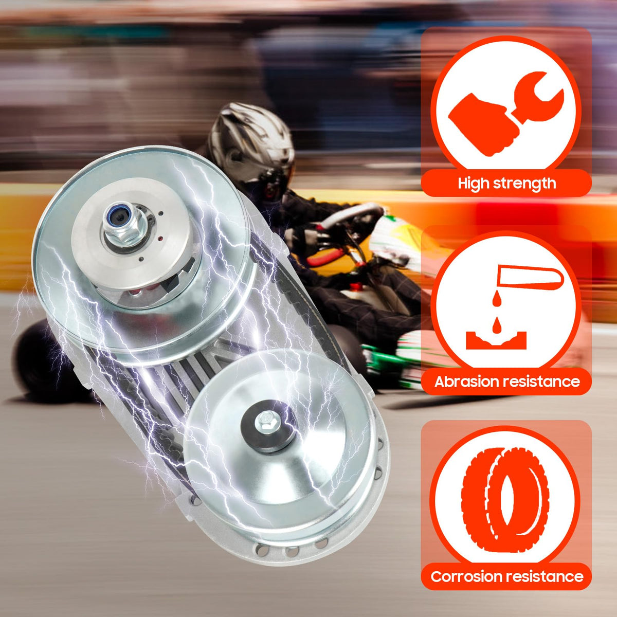 TadaMark plastic cover and label protecting components and clarifying orientation