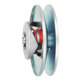 TadaMark pulley iron texture detail highlighting wear resistance and heat dissipation