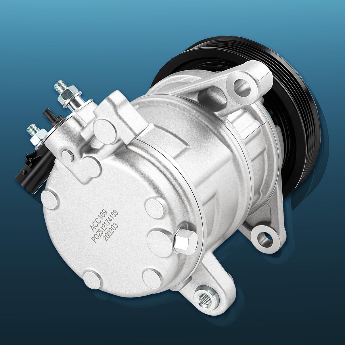 TadaMark compressor next to ruler showing compact dimensions for correct sizing