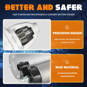 TadaMark starter mounting flange detail for accurate bolt alignment