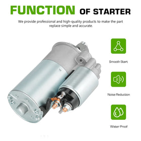 TadaMark starter terminals and label clearly showing part references