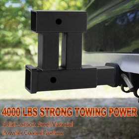 Taelakeni installed on vehicle rear providing added clearance and convenience