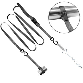 Taelakeni components next to hand showing compact portable size