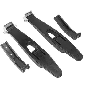 Taesayl hood latch kit front view showing clean fit and secure closure