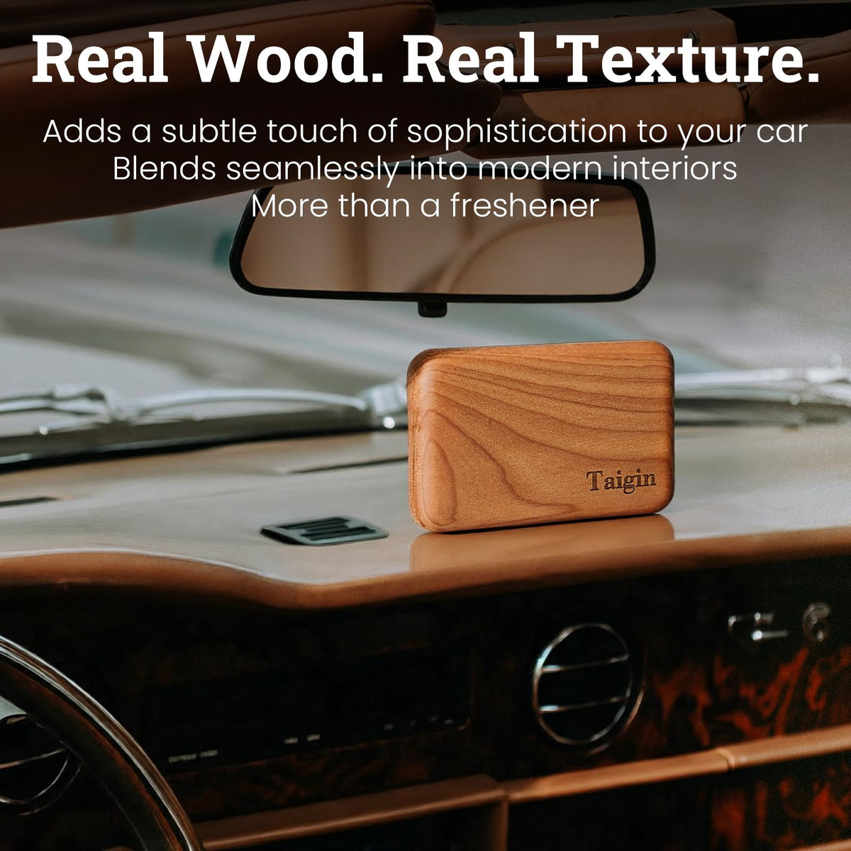 Four scent labels Teak, Amber, Cabana, Open Air displayed to show variety and mood-matching benefit