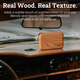 Four scent labels Teak, Amber, Cabana, Open Air displayed to show variety and mood-matching benefit