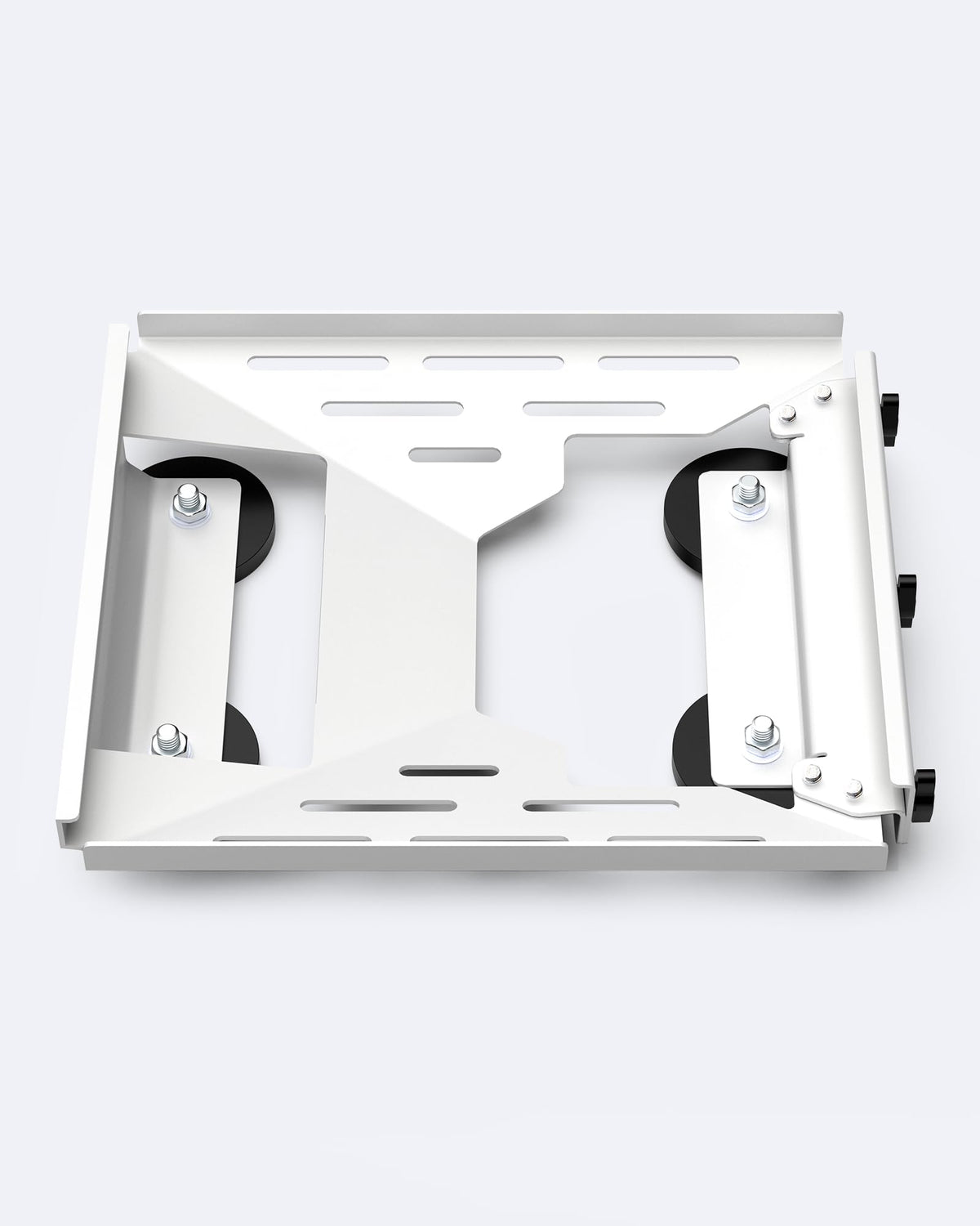 TAILBB mount held in hand showing compact size and easy transport