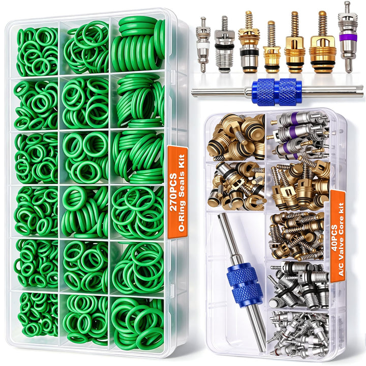 Taiss front packaging showing complete A/C repair kit and benefits