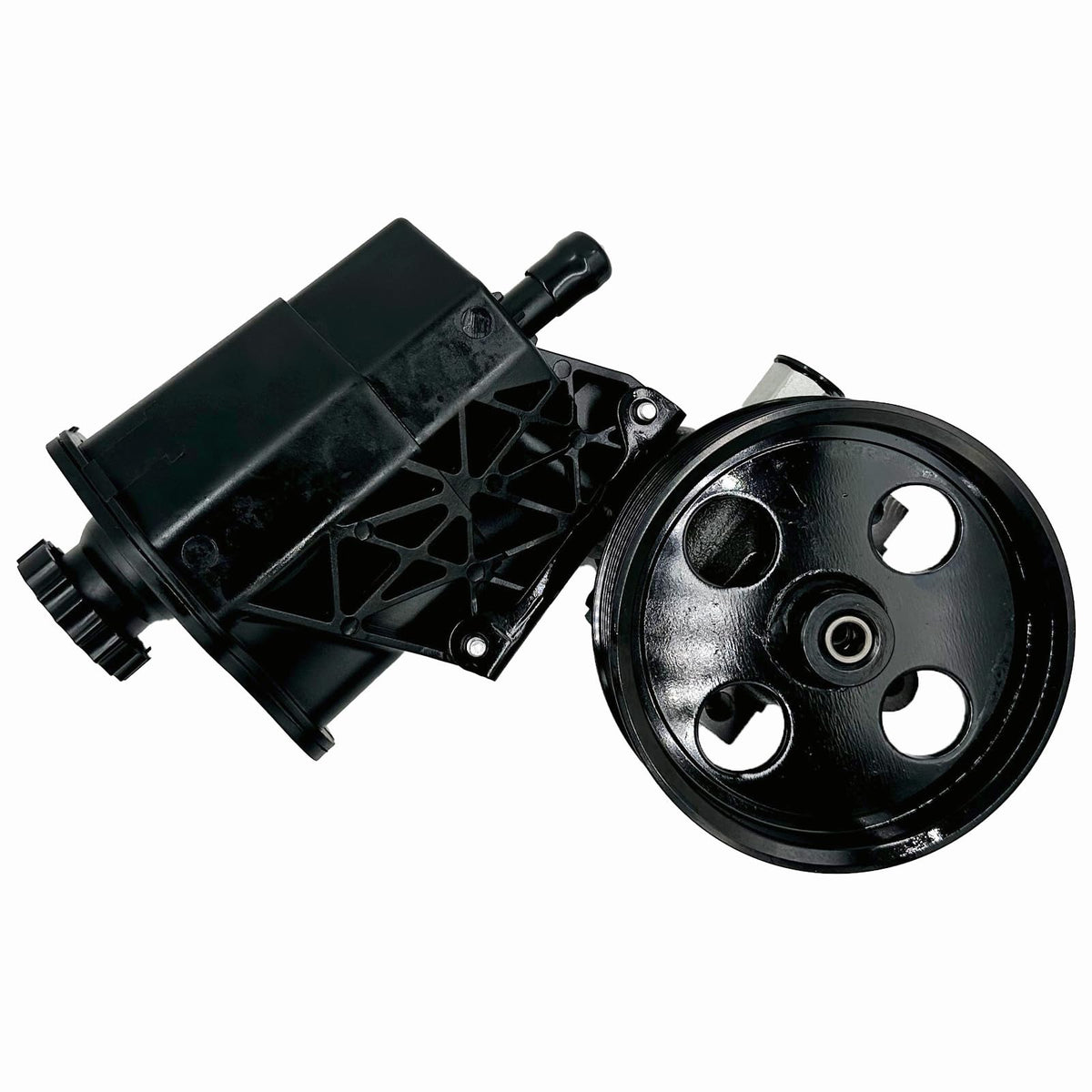 TALAMOYI front view of pump assembly showing fit and complete unit benefit
