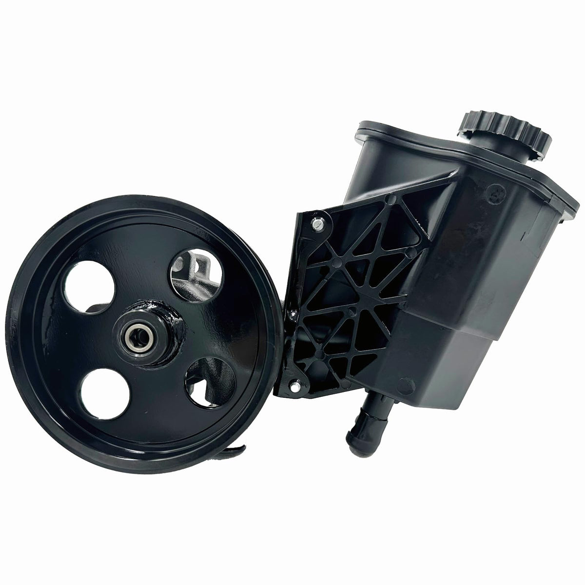TALAMOYI pump installed under hood of Dodge Ram 1500 improving steering response