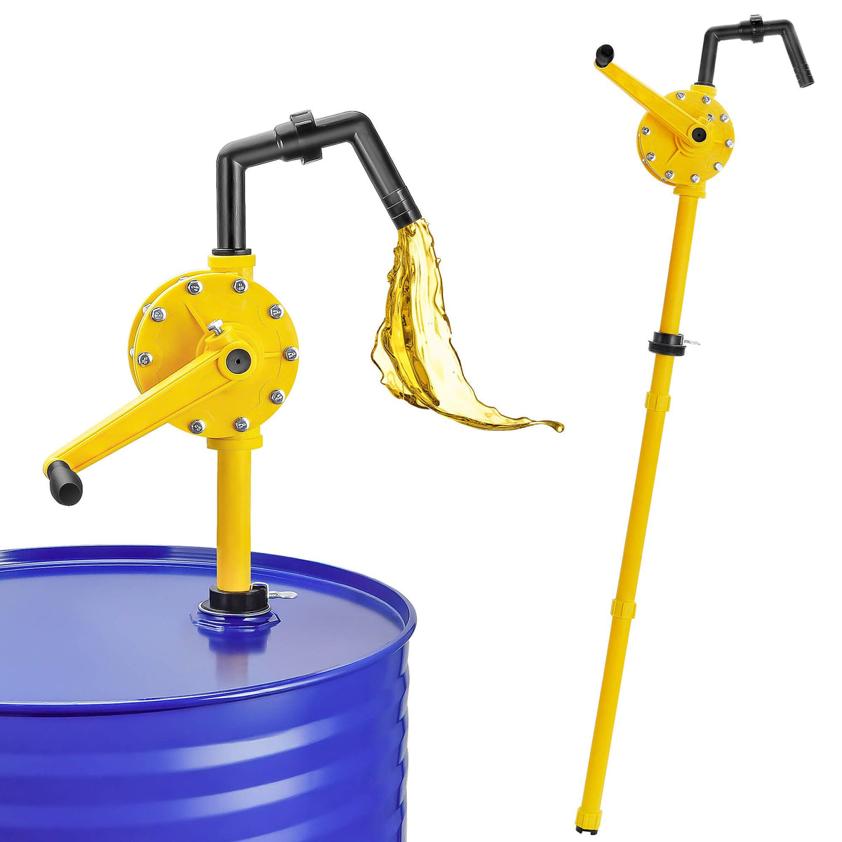 TALFIT pump front profile showing durable construction and quick-transfer benefit