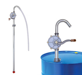 TALFIT front assembly showing pump on drum and easy setup benefit