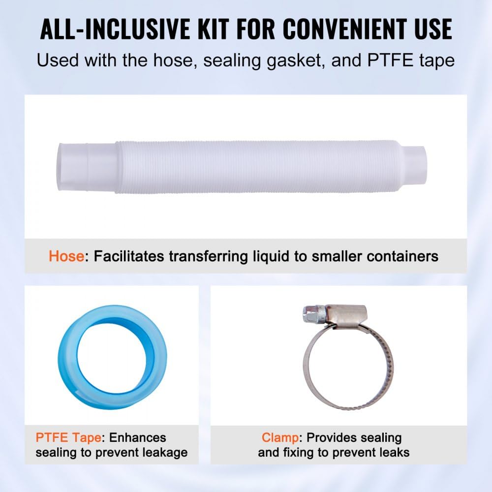 TALFIT telescopic hose and clamp showing secure fluid routing benefit