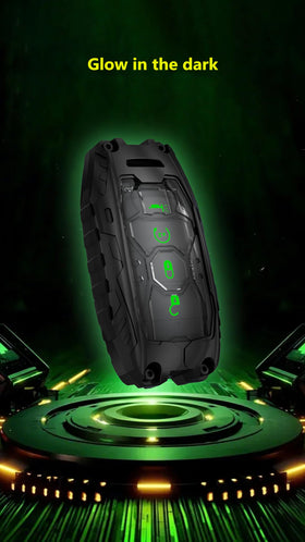 TALKMOON cover installed on RAM key in hand demonstrating improved grip and style