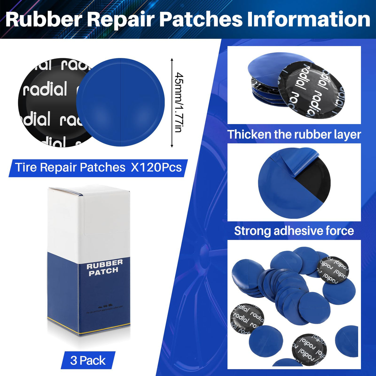 Tallew close-up rubber texture highlighting strong adhesion and durability