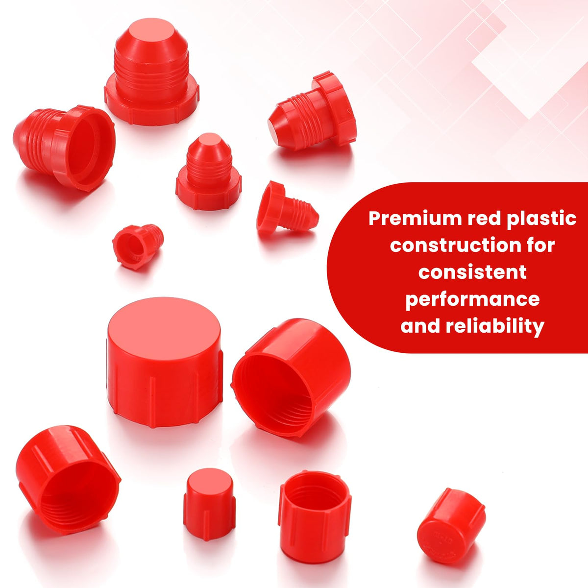 Tallew close-up of plastic texture showing durable material and tight sealing surface