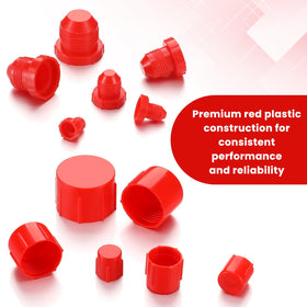 Tallew close-up of plastic texture showing durable material and tight sealing surface