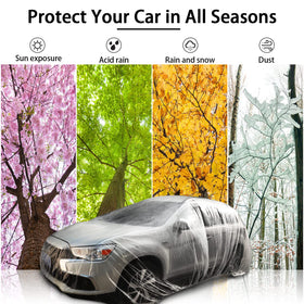 Tallew folded cover stored in trunk showing compact, convenient storage benefit