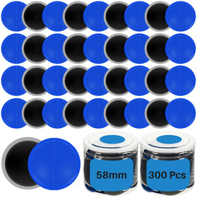 Tallew front packaging bucket showing 100 patches and portability benefit