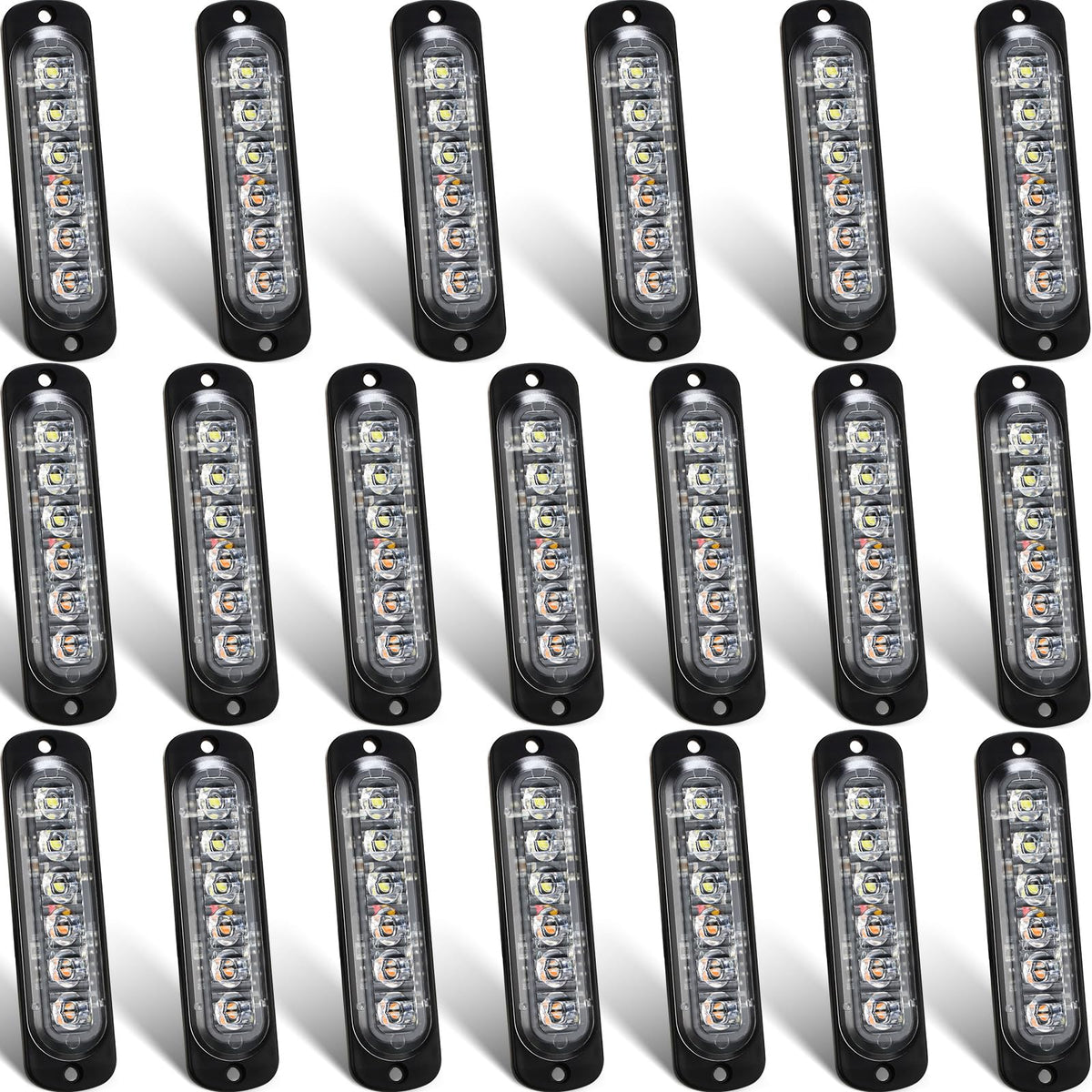 Tallew front packaging showing 20-pack kit and included lights for easy installation