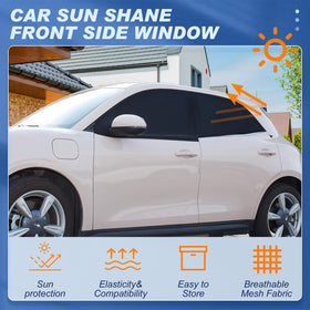 Tallew fitted to rear window providing shade and privacy