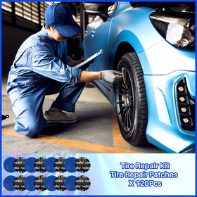 Tallew roadside repair kit with patches offering quick on-the-go fixes