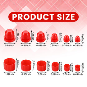 Tallew size-sorted array laid out to display AN3 through AN12 variety and organization