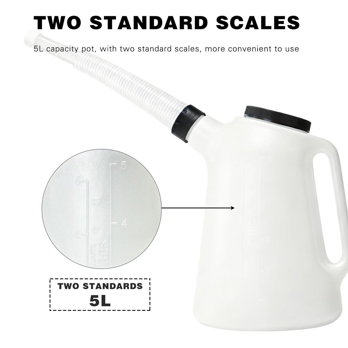 Taluokong detached spout stored next to jug demonstrating neat compact storage