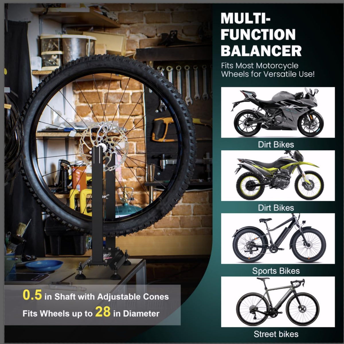 Tanfix balancer size scale comparison demonstrating compact footprint benefit