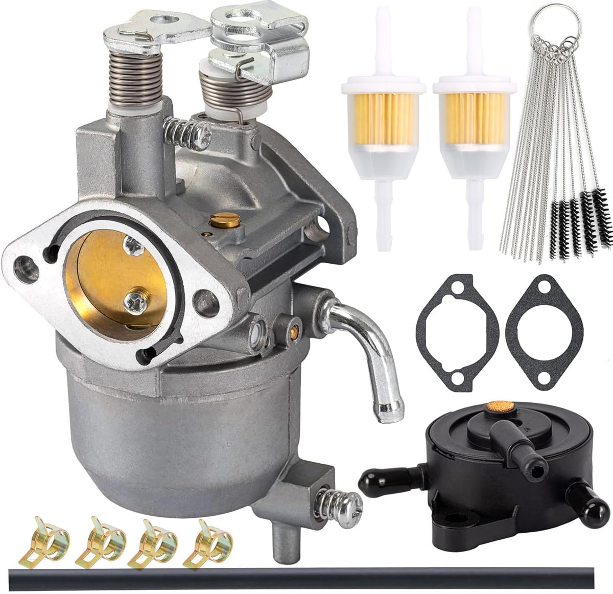 TANG carburetor front view showing mounting pattern and immediate compatibility benefits