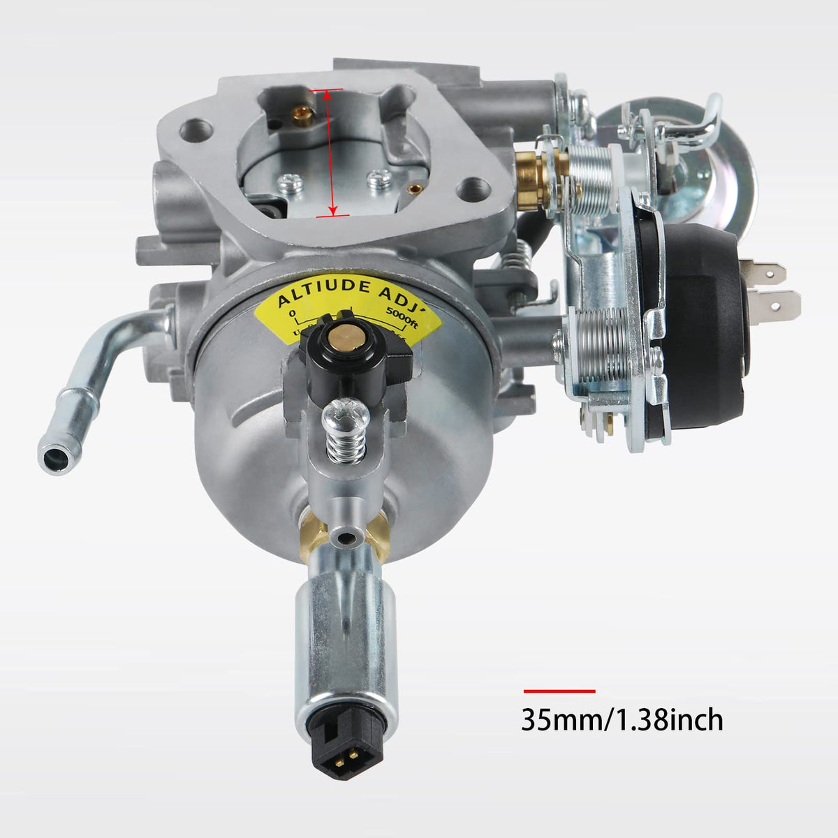 TANG carburetor with included gaskets and cleaning brush for quick, clean installation