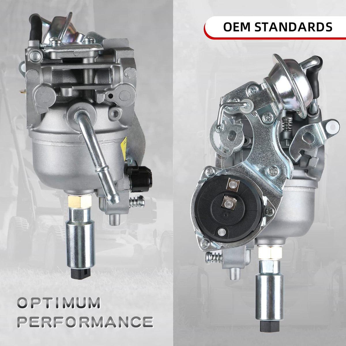 TANG carburetor installed in an Onan generator showing restored fuel flow reliability