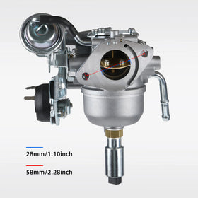 TANG carburetor mounting flange close-up illustrating bolt pattern and gasket seating benefit