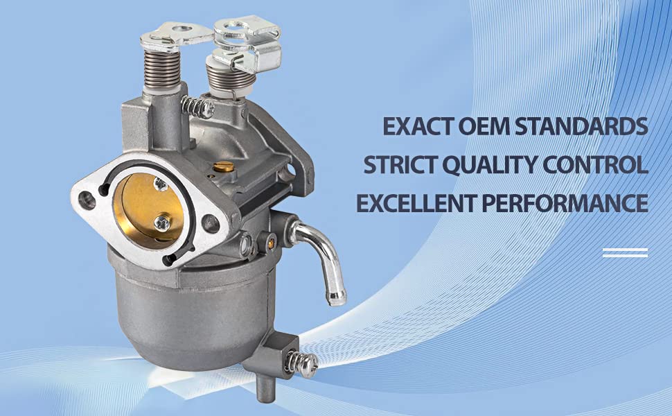 TANG carburetor boxed packaging with label showing part numbers for easier identification benefit