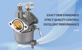 TANG carburetor boxed packaging with label showing part numbers for easier identification benefit