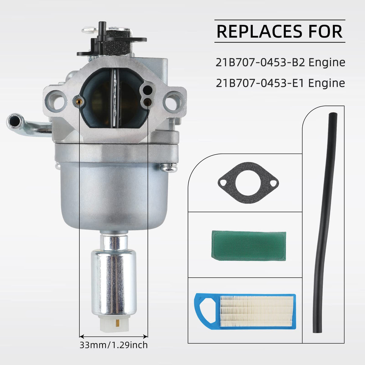 TANG carburetor intake flange detail demonstrating precise fit to restore sealing