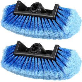 Tanlade front view brush head showing wide coverage and gentle cleaning