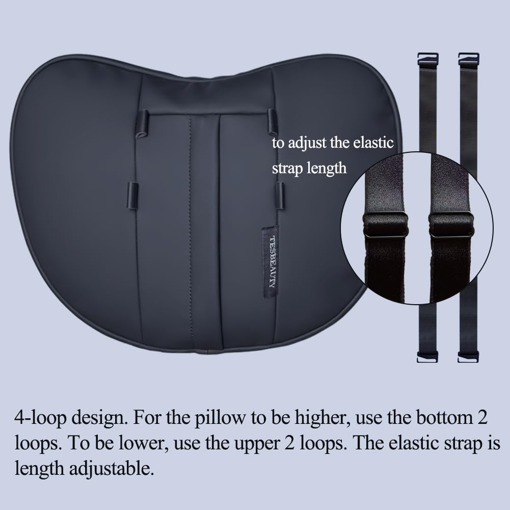 TANOLA close-up of black leather stitching highlighting durable craftsmanship