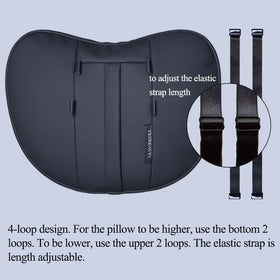 TANOLA close-up of black leather stitching highlighting durable craftsmanship
